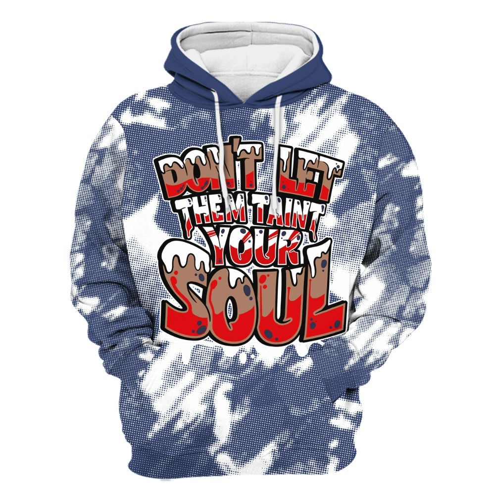 Hoodie To Match Midnight Navy 13s - Never Taint Your Soul Shirt Unisex Oufit All Over Print