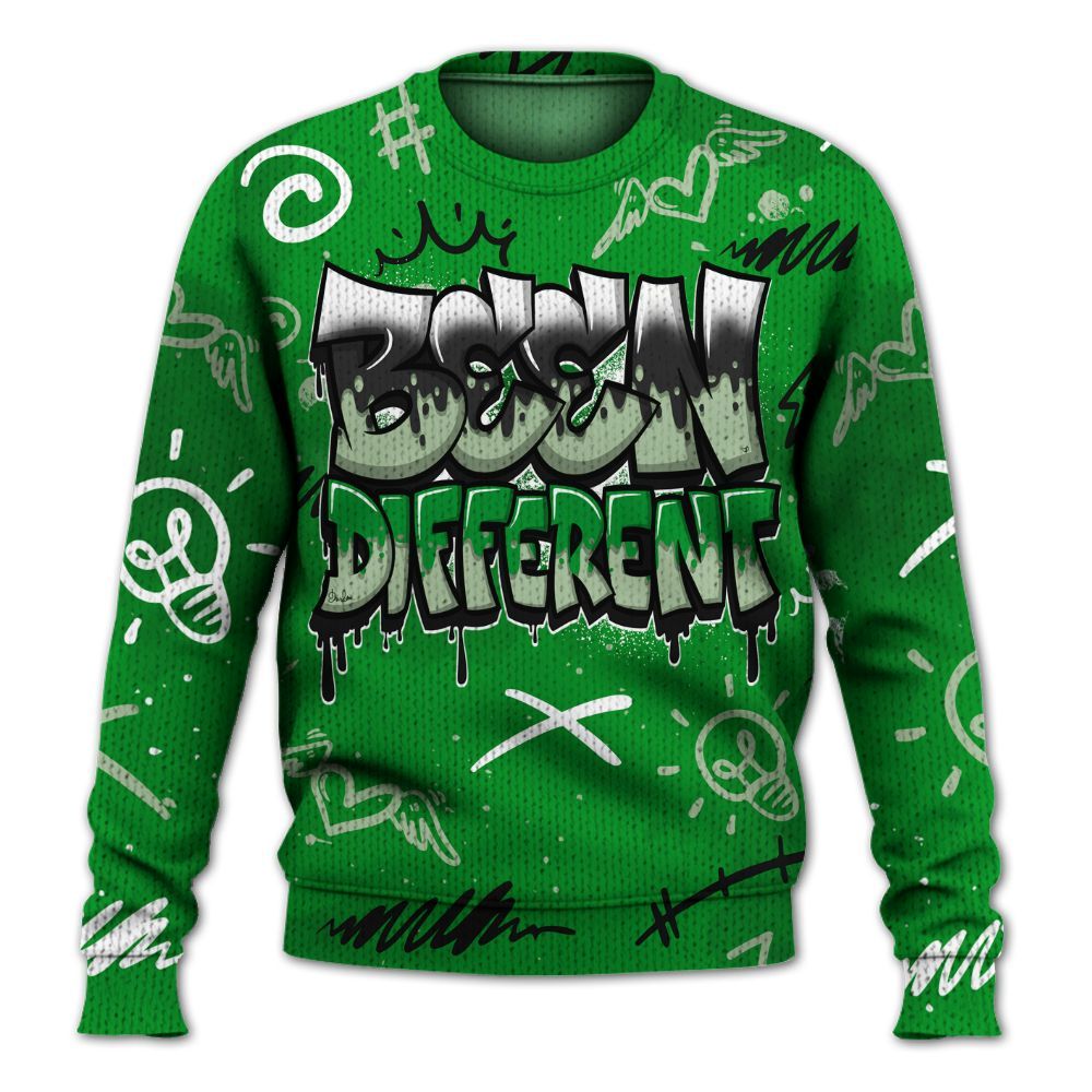 Sweater To Match Green Spark CJ1 T-Rex - Drip Been Di2ferent Graphic