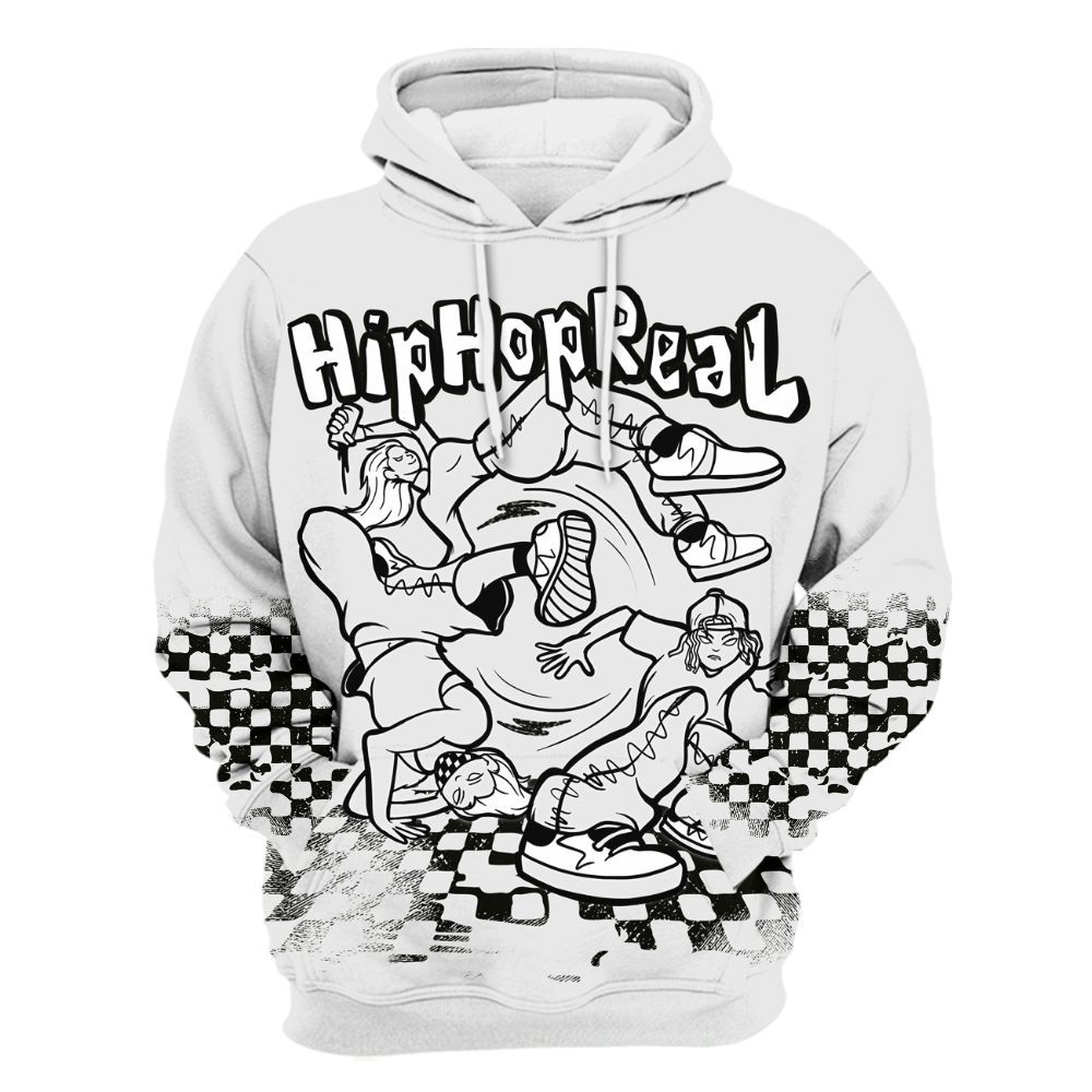 Hoodie To Match Baroque Brown 12s - Feel Life Street Style All Over Print