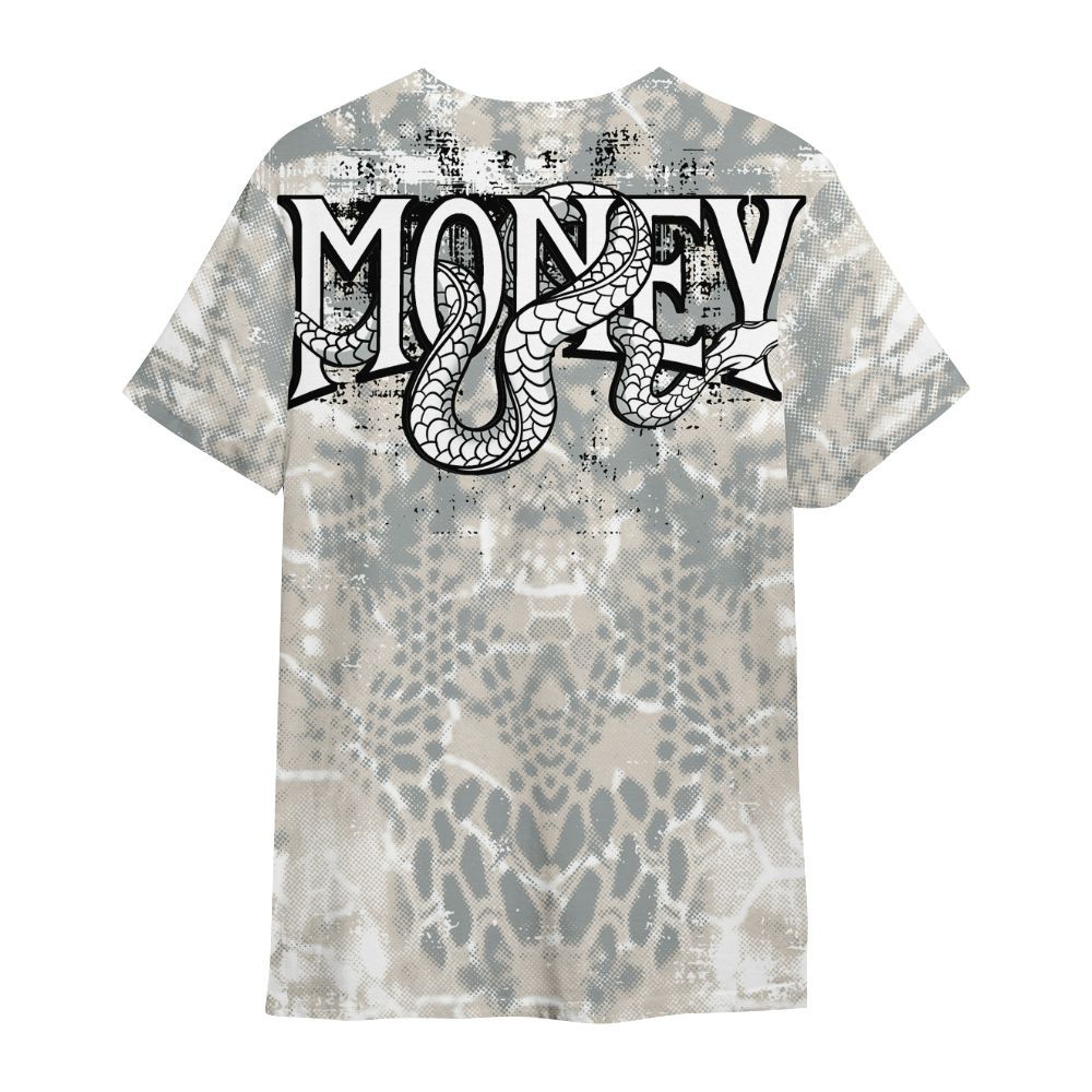 Shirt To Match Retro Pure Money 3s - Snake Move In Silence All Over Print