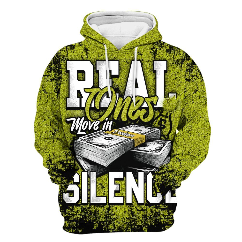 Hoodie To Match Dunk Low QS Halloween Skull - Move In Silence Money Street Retro All Over Print