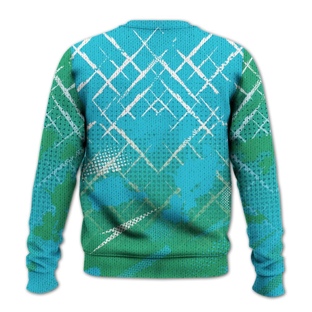 Knitted Sweater To Match Dunk Chunky Dunky - Halftone Stand Business Dripping