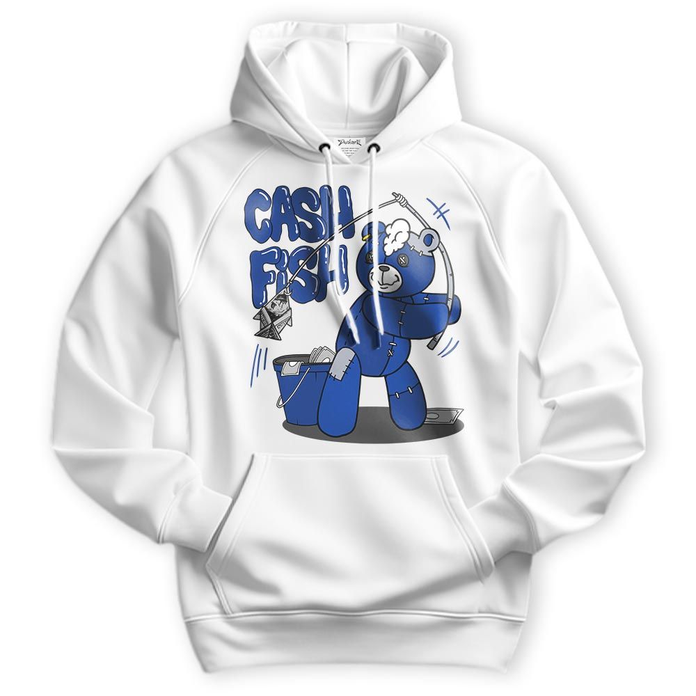 Sweatshirt To Match Air Foamposite One Royal Hoodie - Moneys Fish Hugz Hoodie Unisex