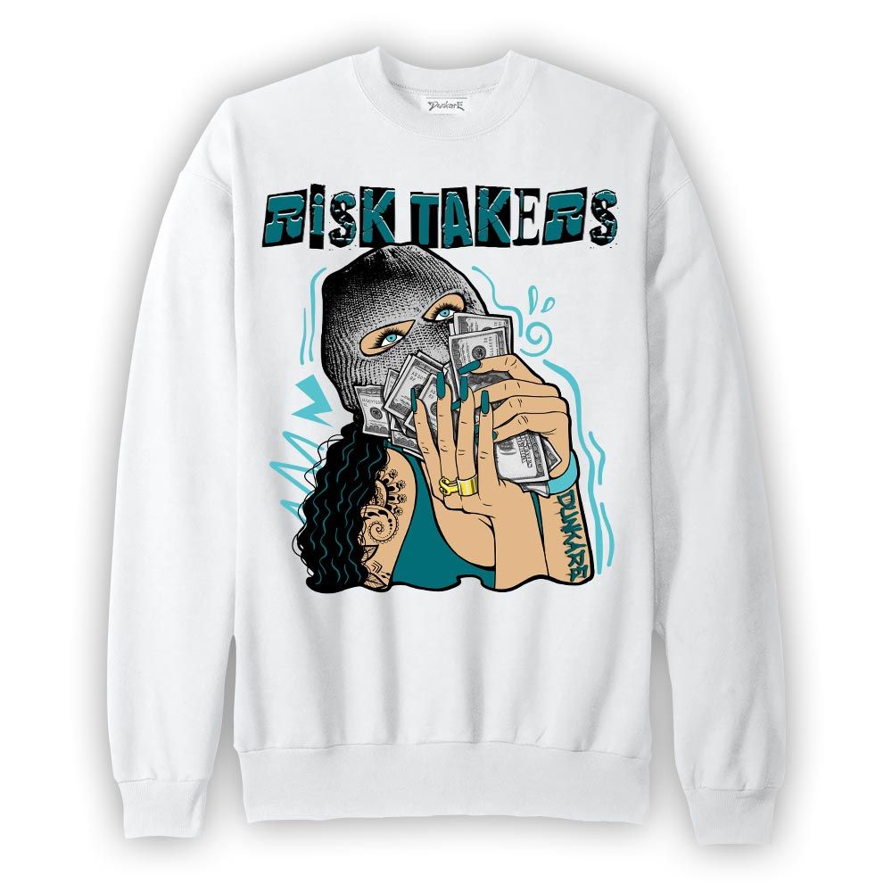 Sweatshirt To match Oxidized Green 4s Sweatshirt - Risk Takers Unique Graphic