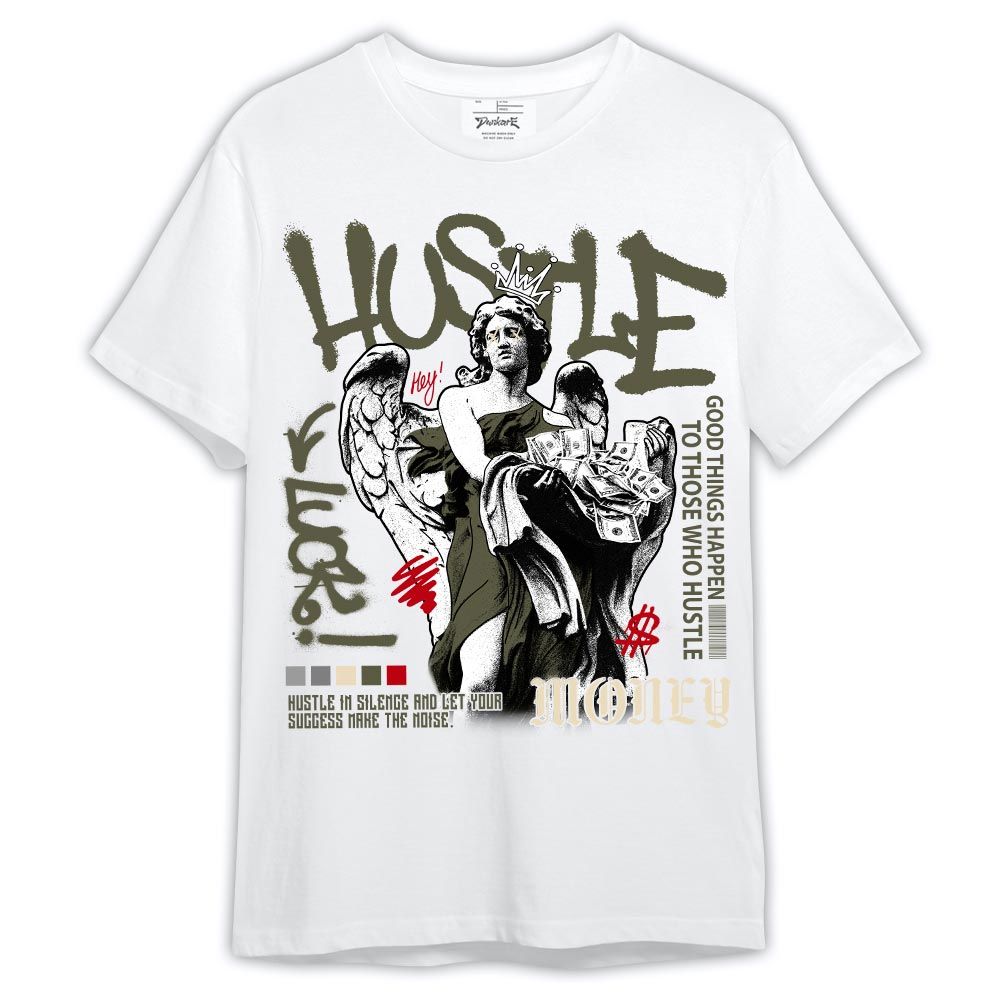 Shirt To Match Low OG Medium Olive 1s - Lucky Money Retro Shirt Outfit