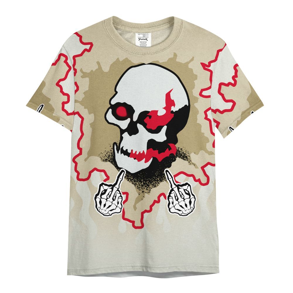 Shirt To Match El Grito 5s - F Around Find Out Graphic Trapped All Over Print