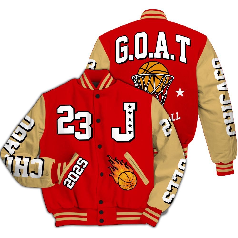 Varsity Jacket To Match Ja 2 Halloween - Chicago 23 Basketball All Over Print
