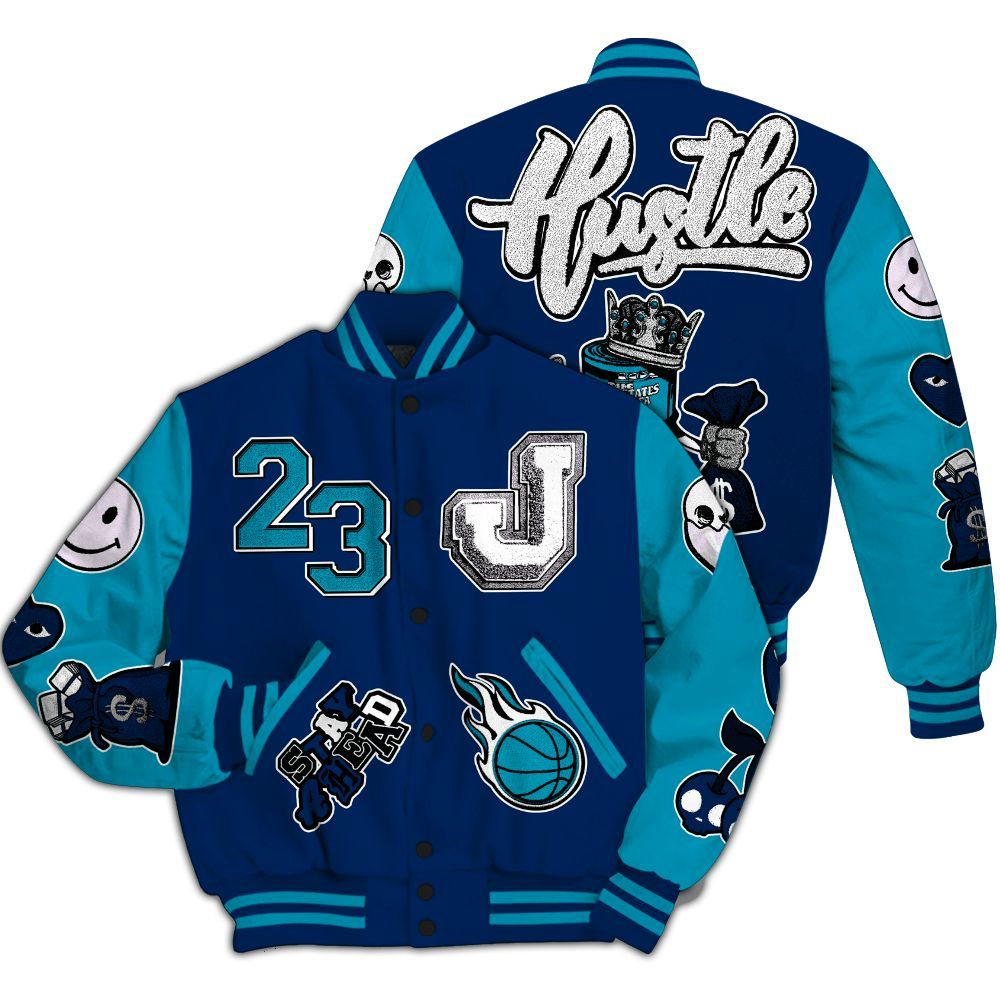 Varsity Jacket To Match Kobe 5 X-Ray - Hustles Money Number 23 All Over Print