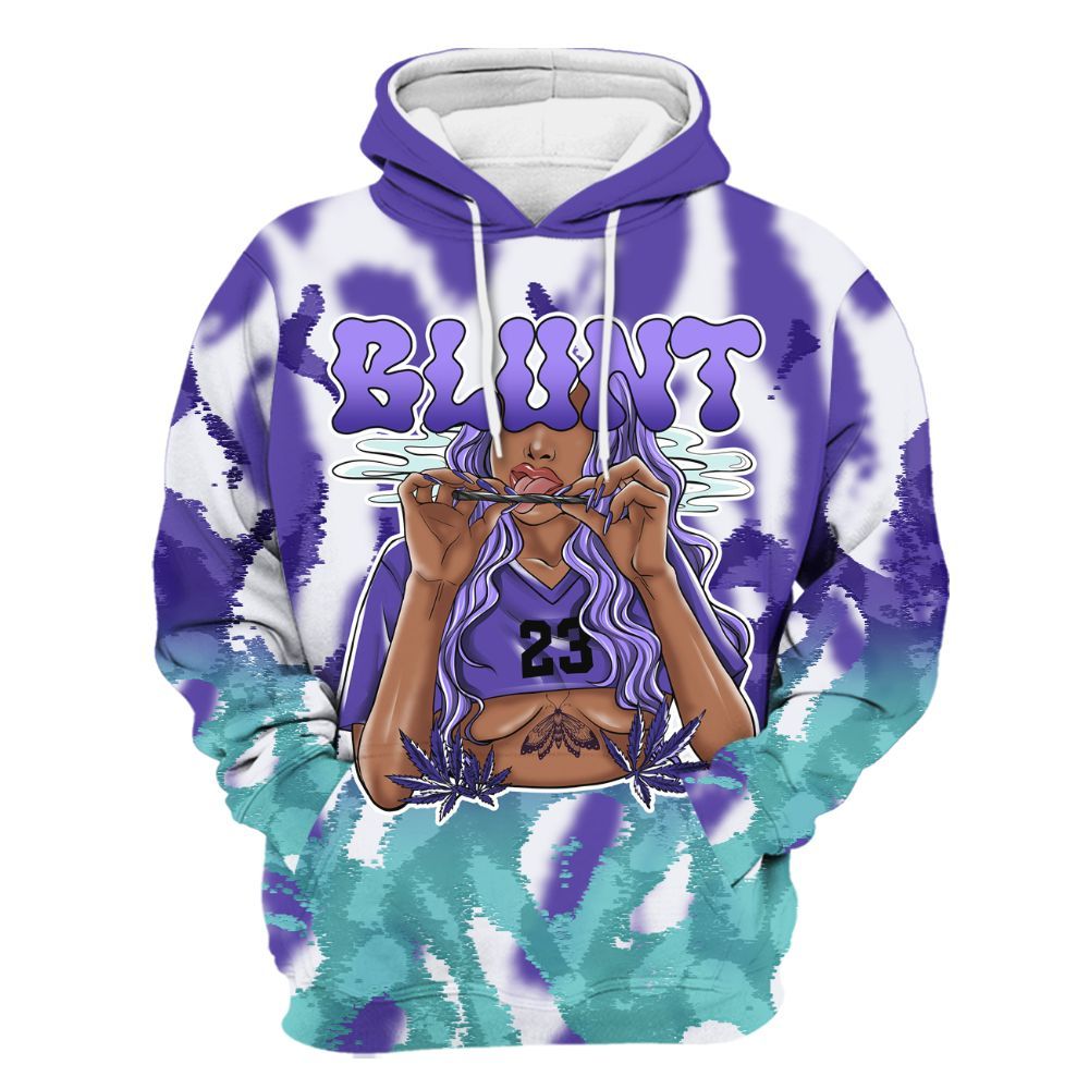 Hoodie To Match Low Hornets 1s - Bluntz Burnz All Over Print