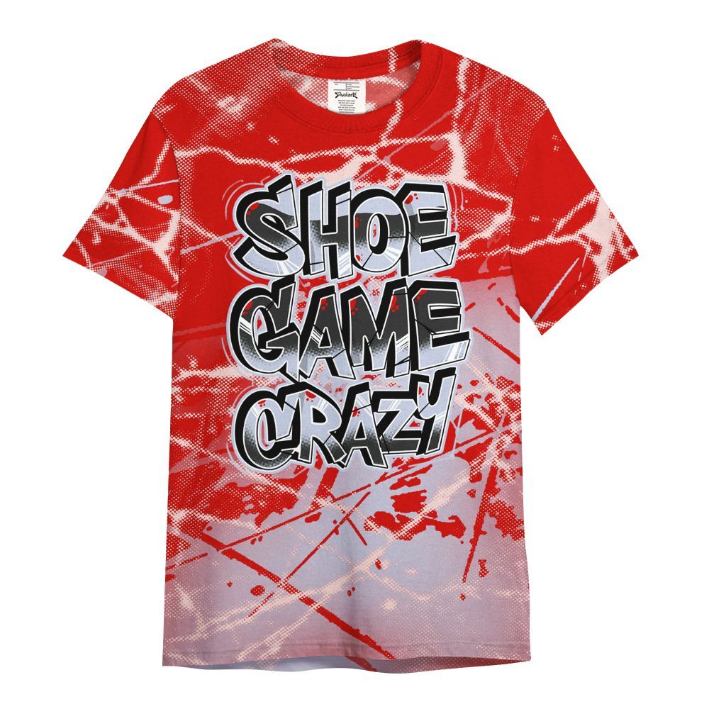 Shirt To Match Fire Red 6s - Shoe Game Crazy Graphic All Over Print