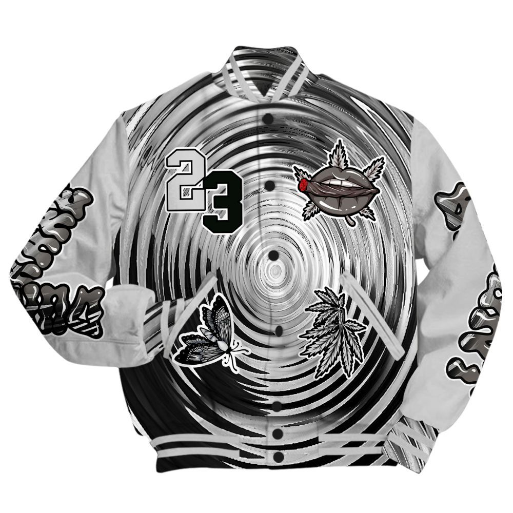 Varsity Jacket To Match Air Foamposite Cat Eye - Bluntz Unique All Over Print