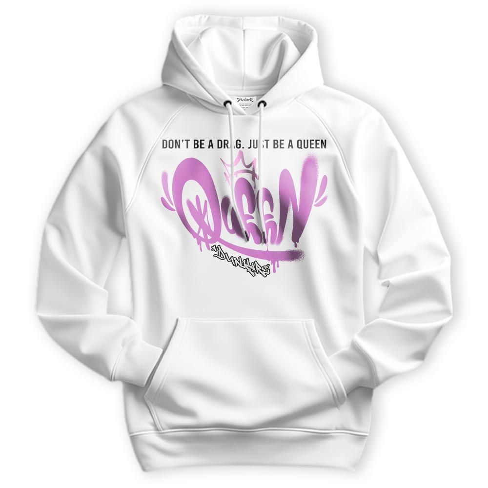 Sweatshirt To Match Hyper Violet 4s Hoodie - Queen Graffiti Hoodie Unisex