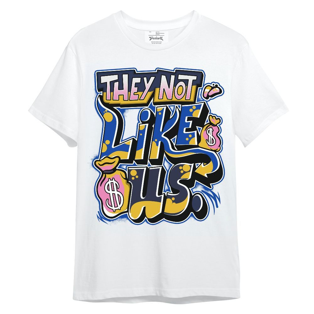 Shirt To Match Brazil Racer Blue Yellow 3s - Dislike Us Graphic
