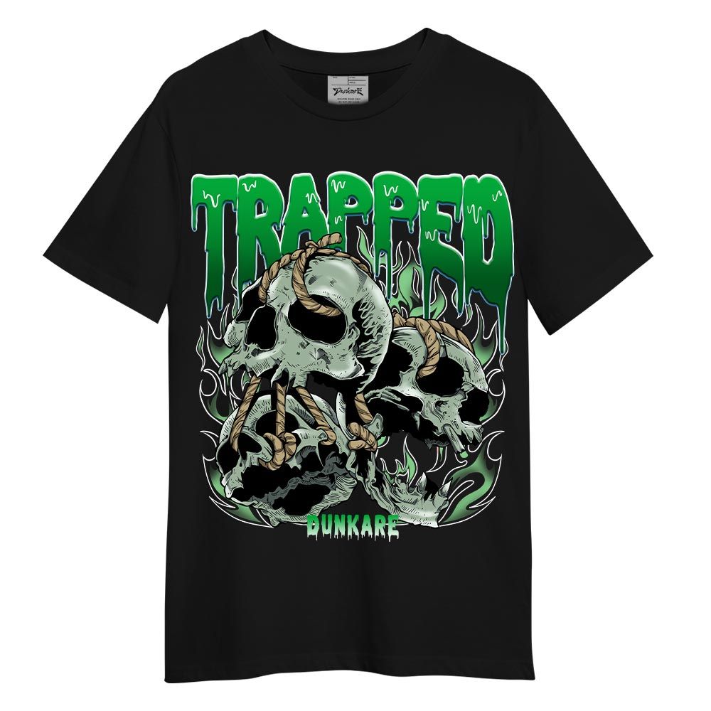 Shirt To Match T-Shirt Trapped, Lucky Green 5s T-- To Match Sneaker Lucky Green 5s, T-Shirt NMP