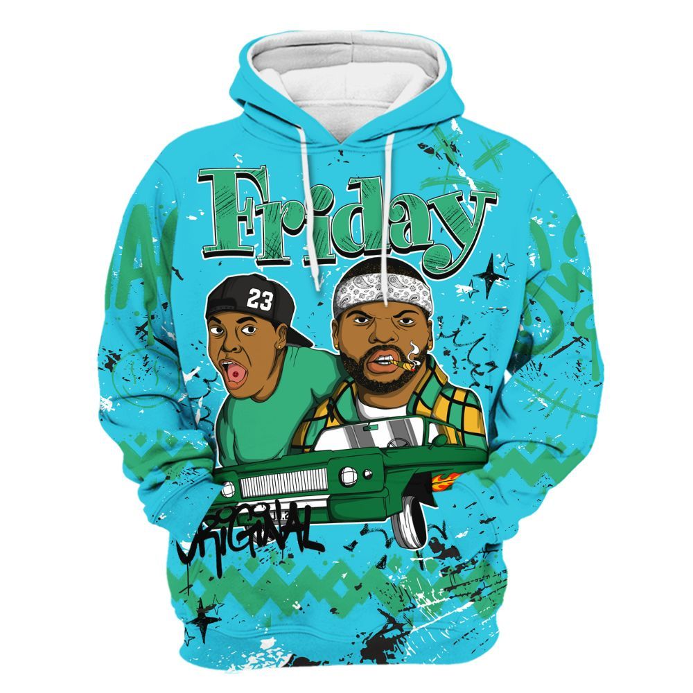 Hoodie To Match Dunk Chunky Dunky - Friday Sneaker Crayon All Over Print
