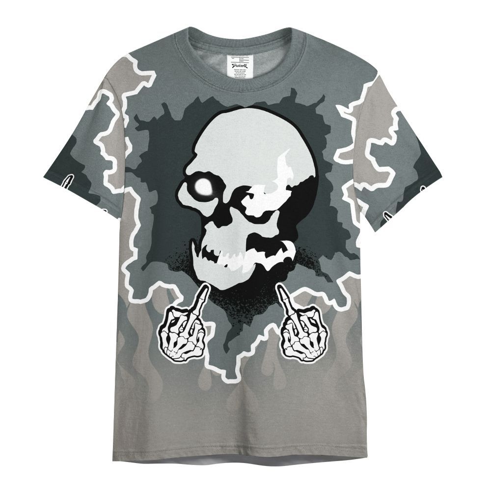 Shirt To Match Cool Grey 9s - F Around Find Out Graphic Trapped All Over Print