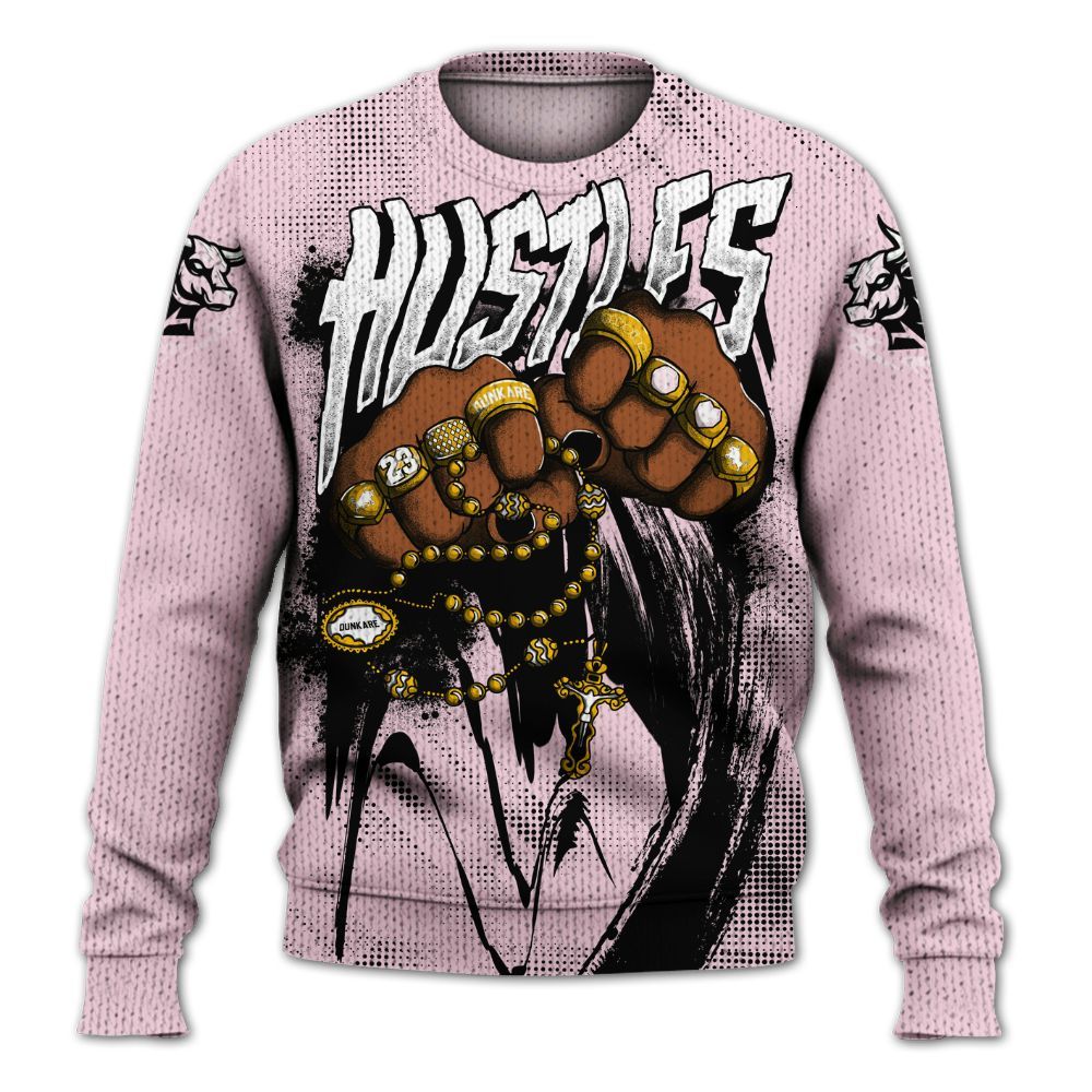 Knitted Sweater To Match Orchid 4s - Hustle Make Money