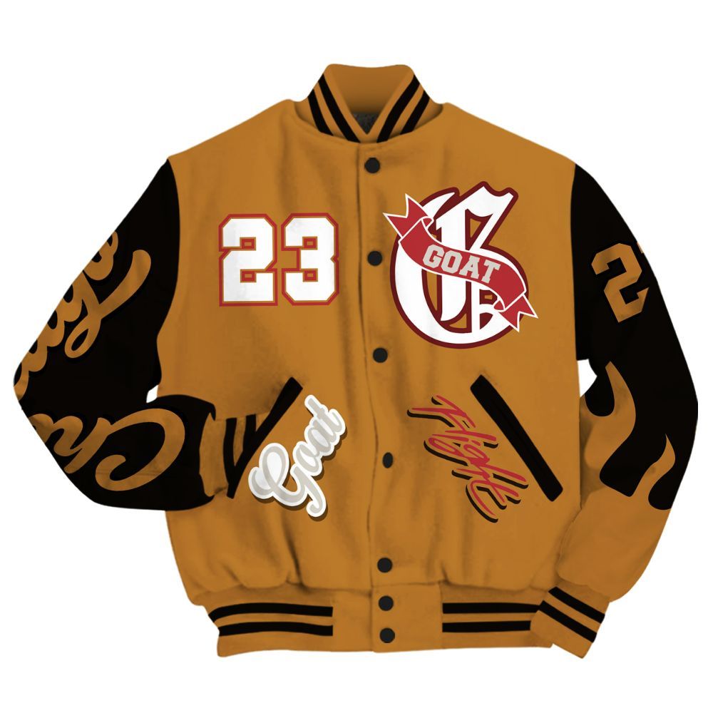 Varsity Jacket To Match Air Max Plus Sunset Swarovski - The G.O.A.T Flight Streetwear All Over Print