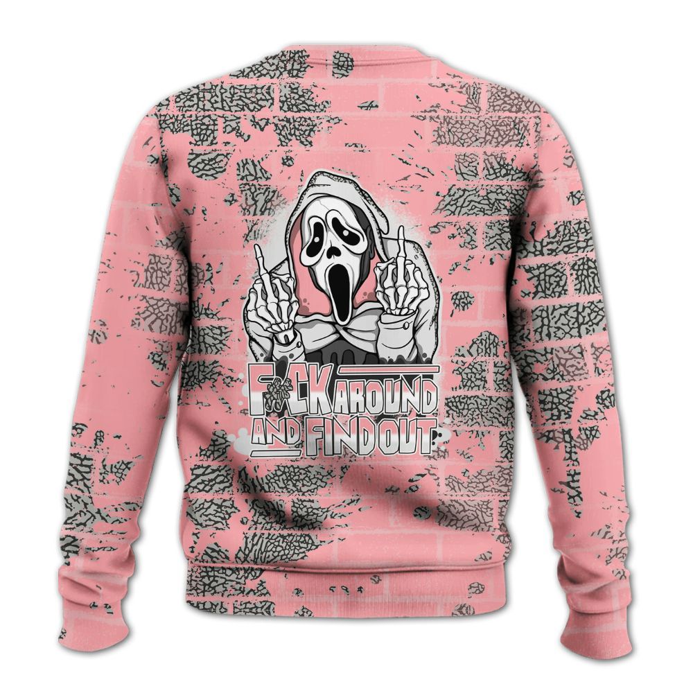 Sweatshirt To Match Retro Wings 3s - F#CK And Find Out Graphic Halloween All Over Print