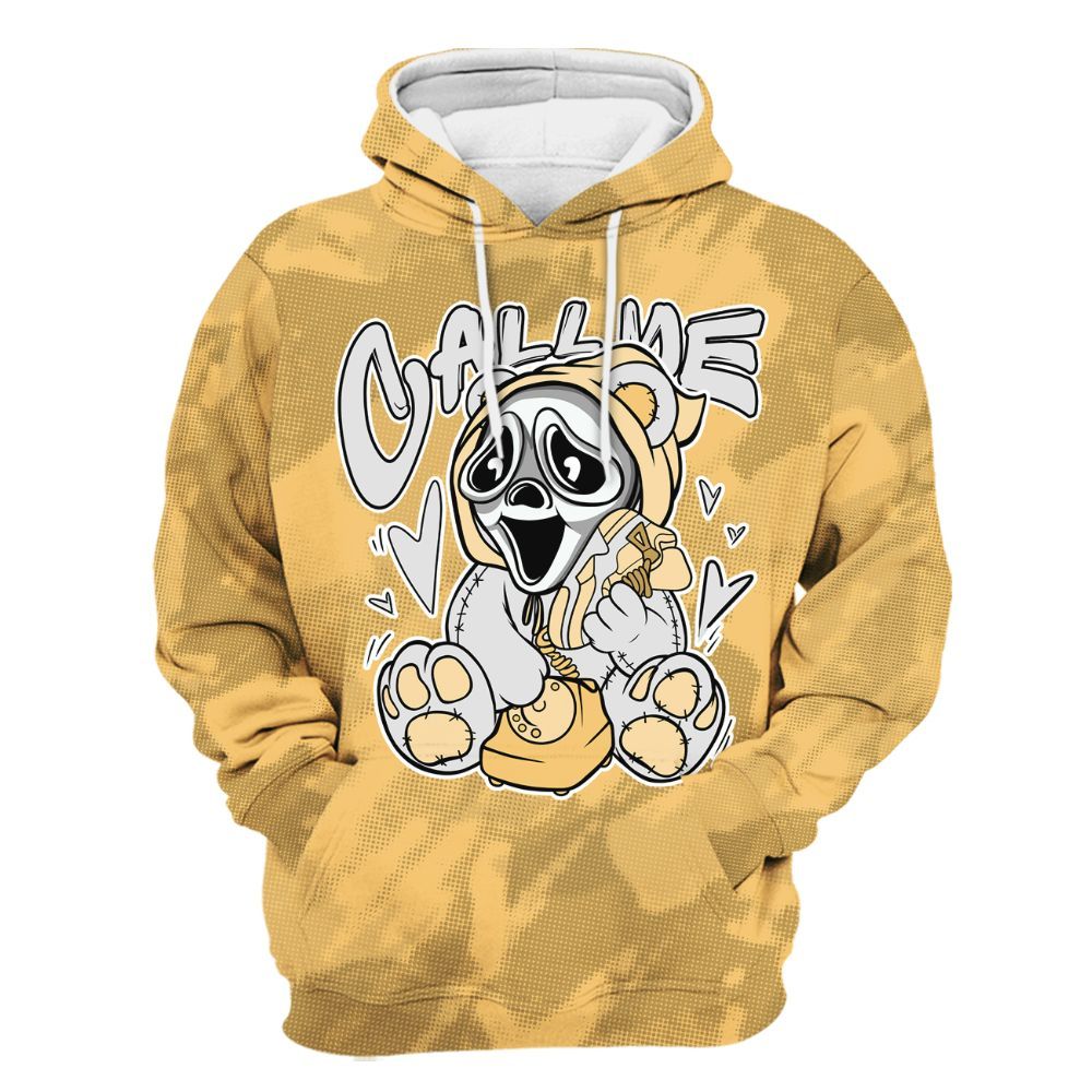Hoodie To Match Craft Paris 6s - Call Me Bear Abstract Halftone All Over Print
