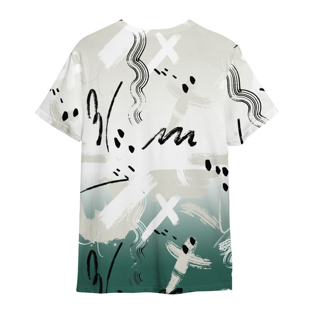 Shirt To Match RM Oxidized Green 4s - Money Hustle Grind Pray All Over Print