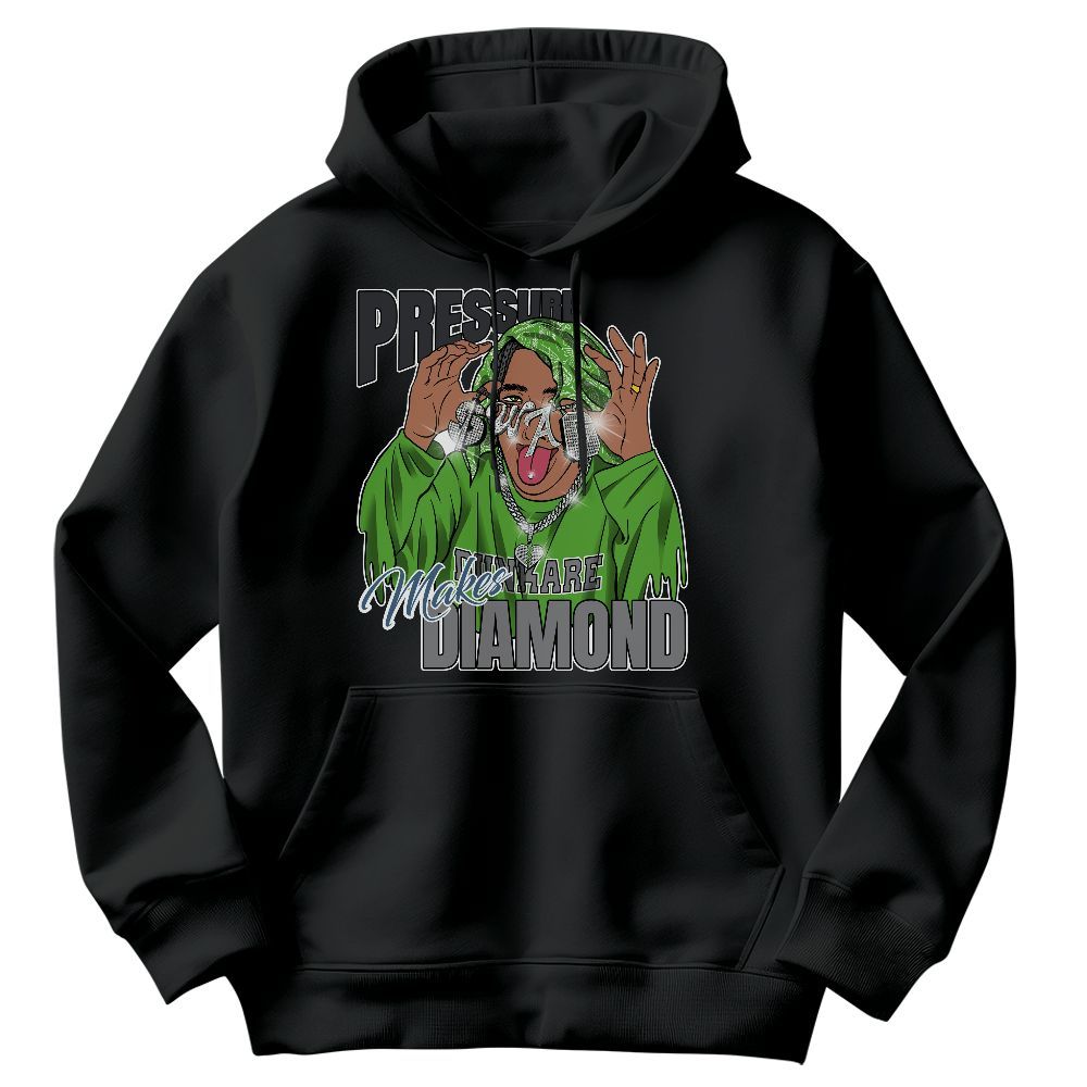 Sweatshirt To Match Retro Green Bean 5s - Pressures Makes Sweatshirt To Match Graphic