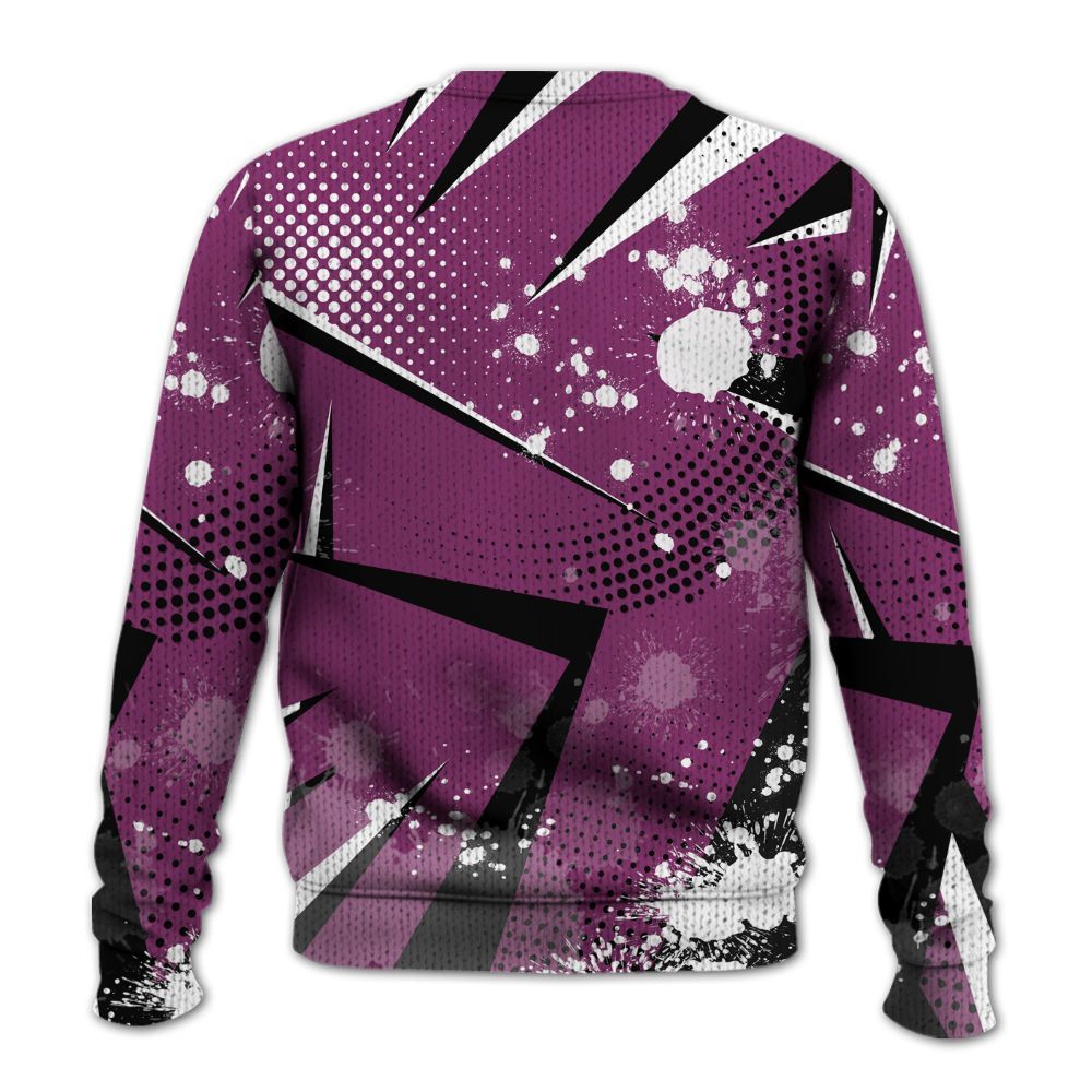 Knitted Sweater To Match Air Max Sunder Gore Tex Bold Berry - Poly Trust No One Dripping