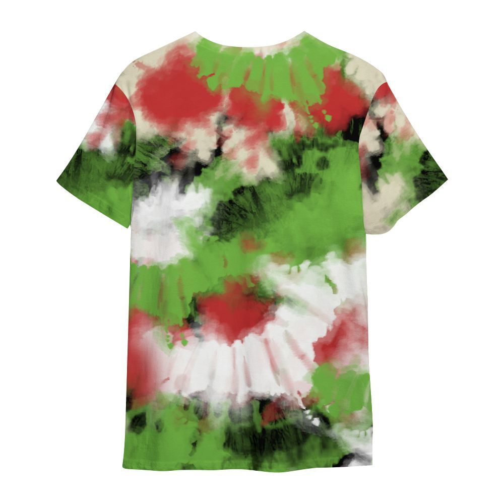 Shirt To Match Air Max Waffle SP Action Green - Tie Dye FK Around Find Out All Over Print