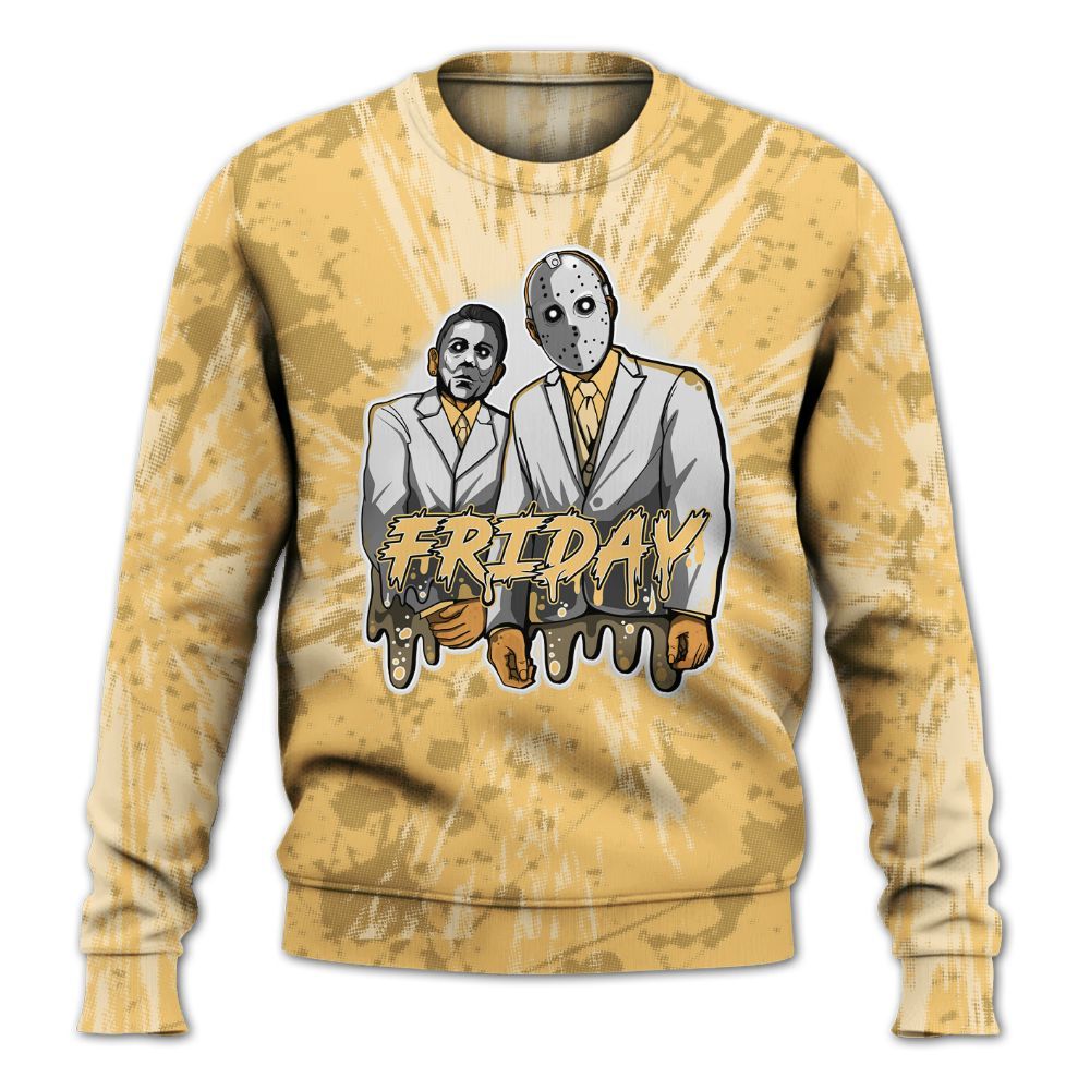 Sweatshirt To Match Craft Paris 6s - Friday Halloween Graphic Luxury All Over Print