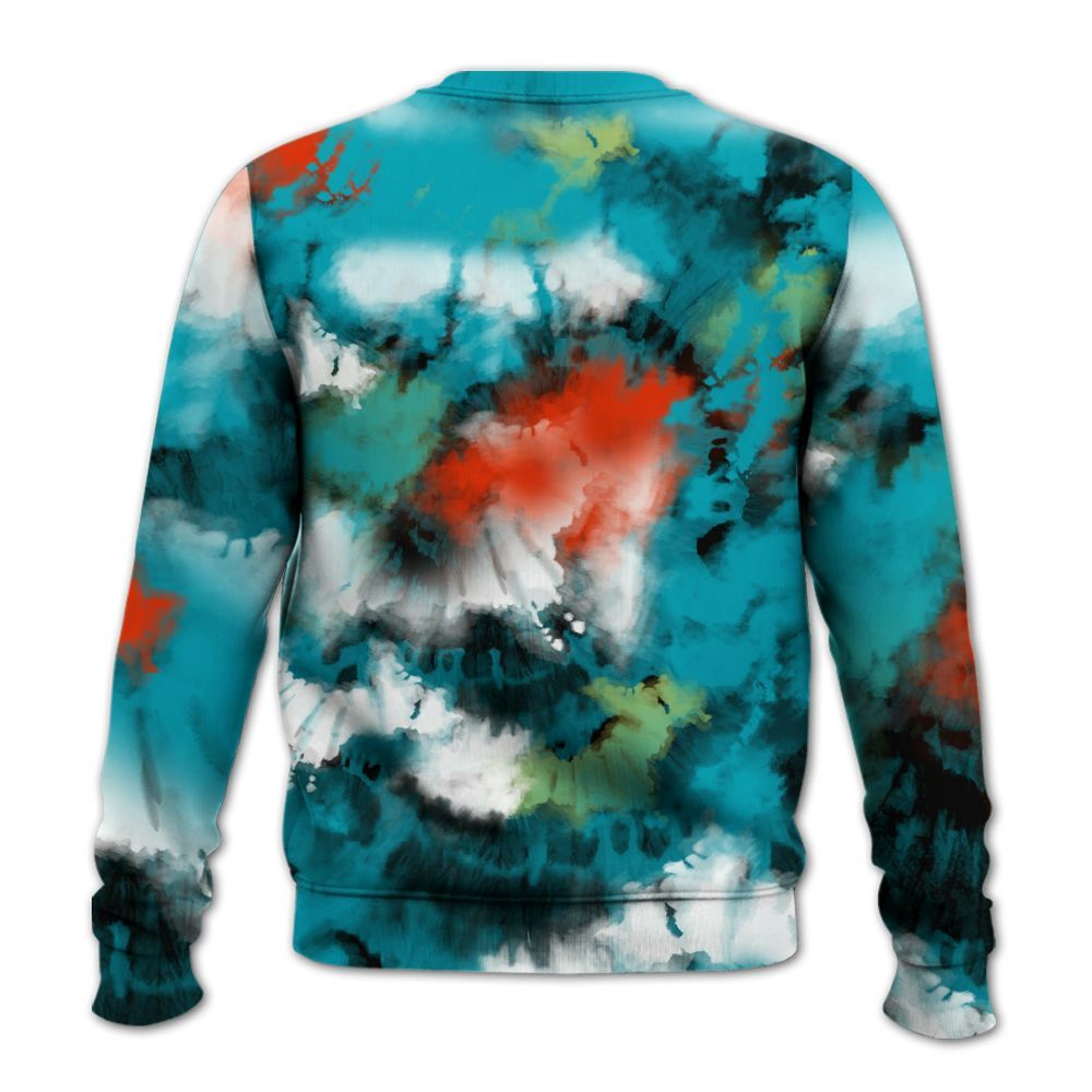 Sweatshirt To Match Dunk Low KD 17 N7 - God Blessed Tie Dye All Over Print