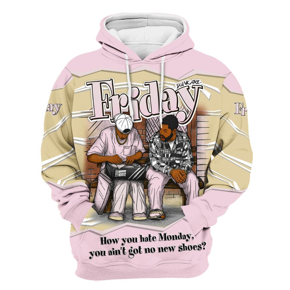 Hoodie To Match Denim Iced Carmine 4s - Friday Movie 90s TV All Over Print