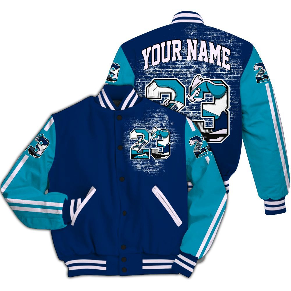 Varsity Jacket To Match Kobe 5 X-Ray - Custom Name Number 23 5s All Over Print