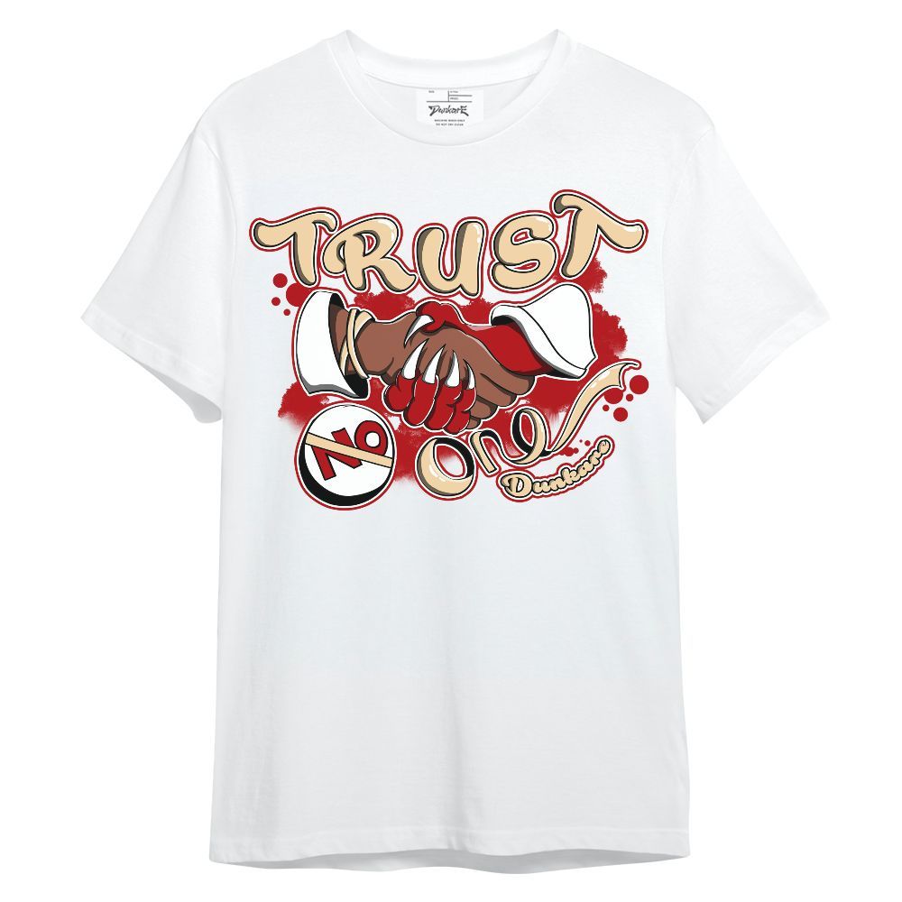 Shirt To Match Dunk Low Strawberry Waffle - Devil Trust No One Unisex Shirt