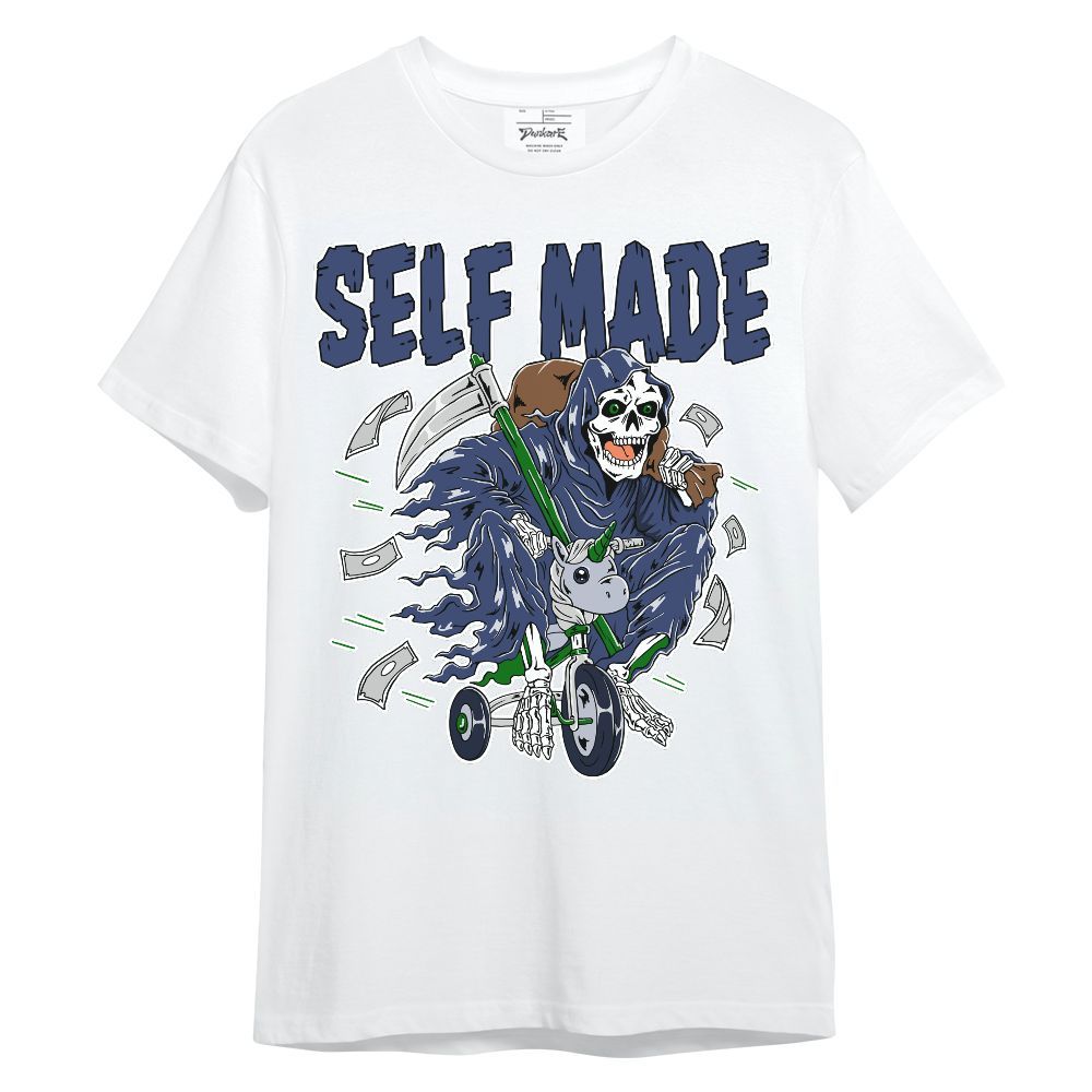 Shirt To Match Midnight Navy 13s - Self Make Skeleton Unisex Shirt