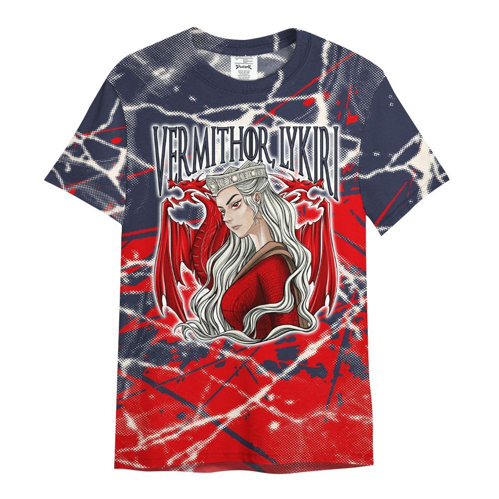 Shirt To Match Low OG Howard University 1s - Dragon's Mom! Profound All Over Print