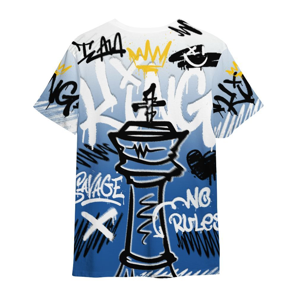 Shirt To Match Brave Blue 13s - Street King Chess Streetwear All Over Print