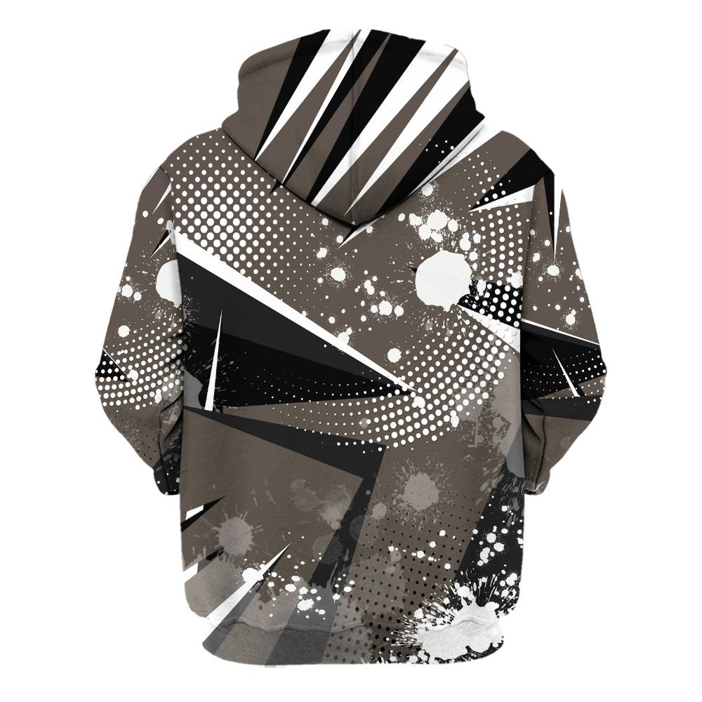 Hoodie To Match Cave Stone 4s - Poly Trust No One Dripping All Over Print