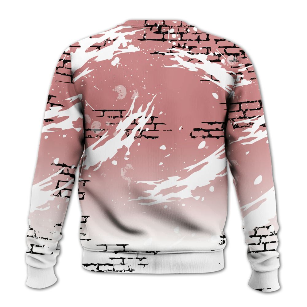 Sweatshirt To Match Low OG Rust Pink 1s - Values Of Loyalty Drip All Over Print