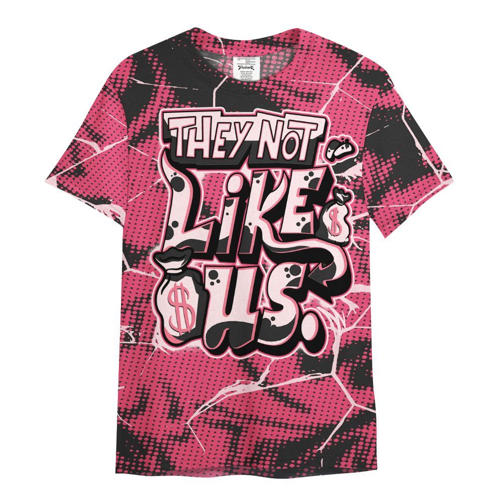 Shirt To Match A'One Hyper Pink - Dislike Us Graphic All Over Print