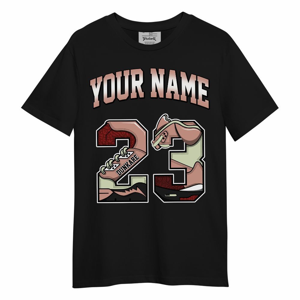 Shirt To Match Valentines Day 3s - Custom Name Number 23 5s Unisex Shirt
