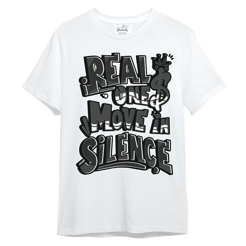 Shirt To Match Black Cat NET 4s - Ones Move In Silence Graphic Unisex Shirt