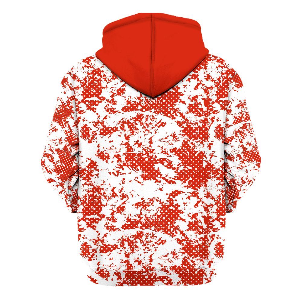 Hoodie To Match Retro Cherry 11s - Show Me The Money Retro All Over Print