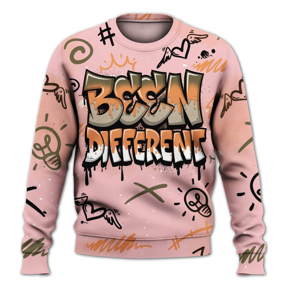 Sweatshirt To Match SB Dunk Low Red Stardust - Drip Been Di2ferent All Over Print