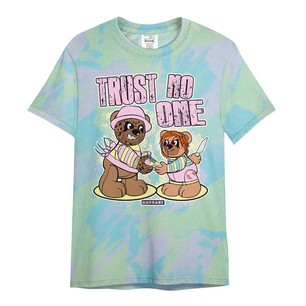 Shirt To Match SB Dunk Low Visty - Trust No One Bear Abstract Halftone All Over Print