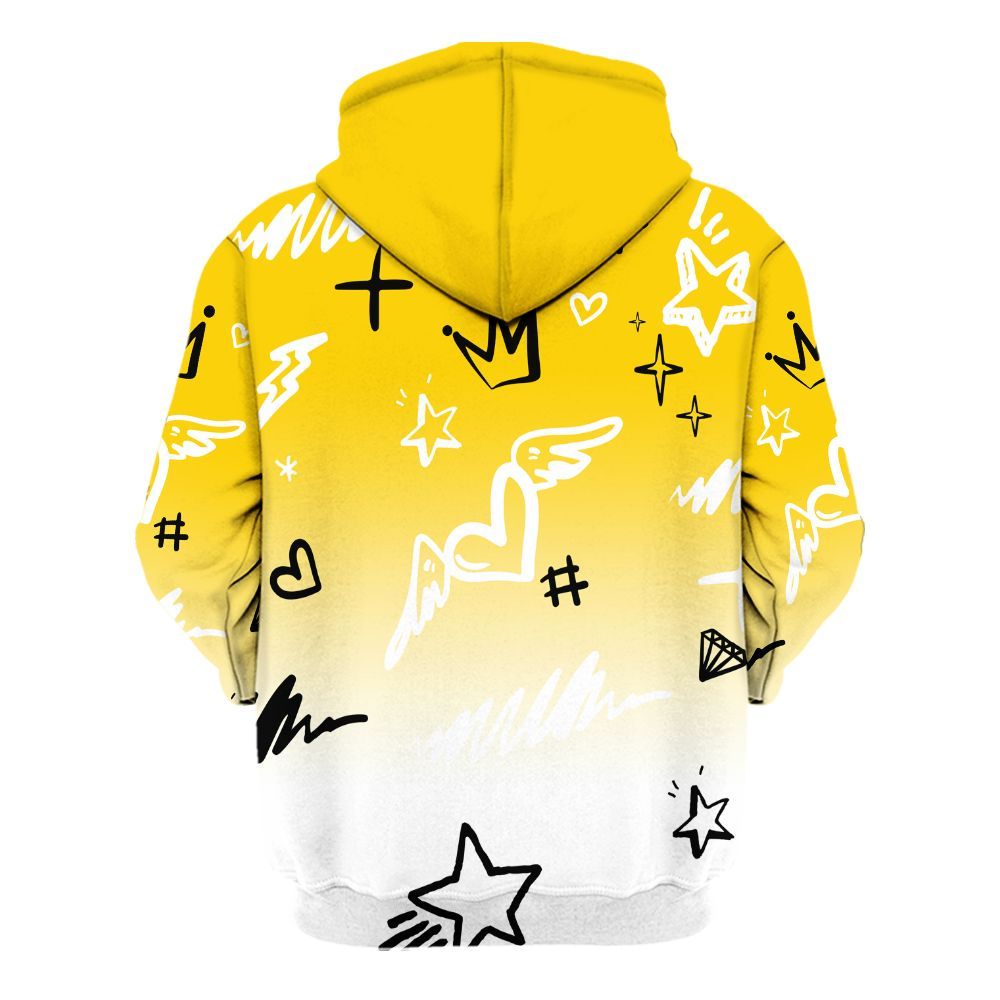Hoodie To Match Corteiz Air Max 95 Tour Yellow - Rise Shine Hustle Grind All Over Print