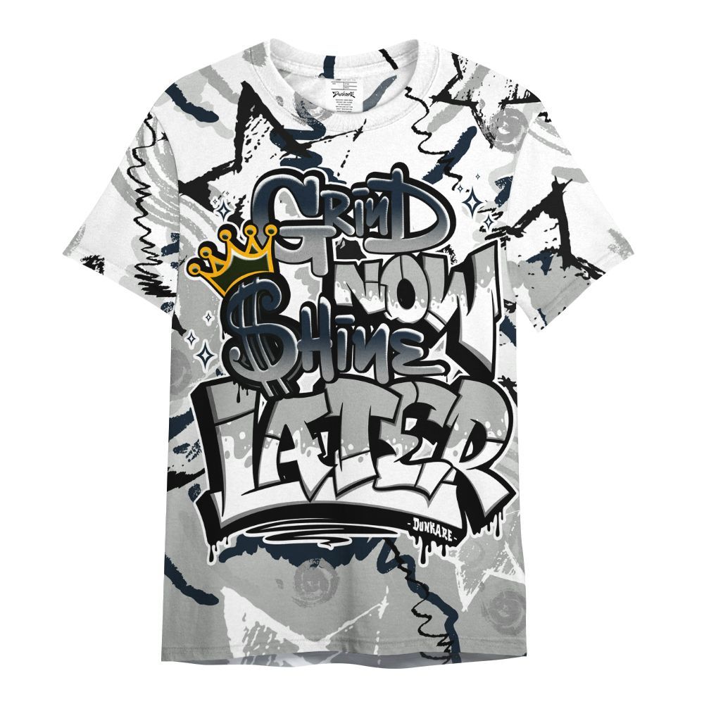 Shirt To Match Retro Georgetown 6s - Grind Shine Later Drip All Over Print