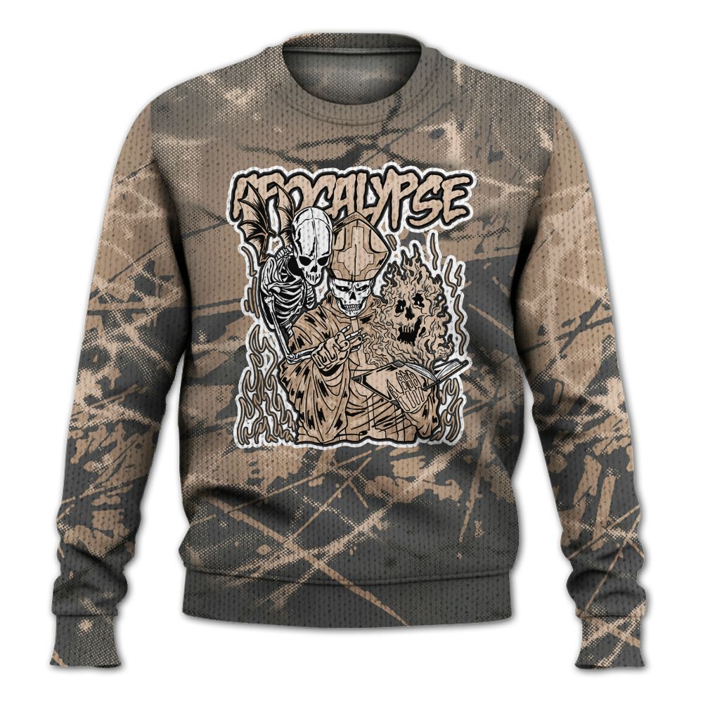 Knitted Sweater To Match Kobe 9 EM Mamba - Apocalypse Skeleton Profound