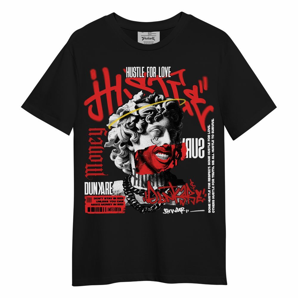 Shirt To Match Red Thunder 4s - Hustles Streetwear Unisex Shirt