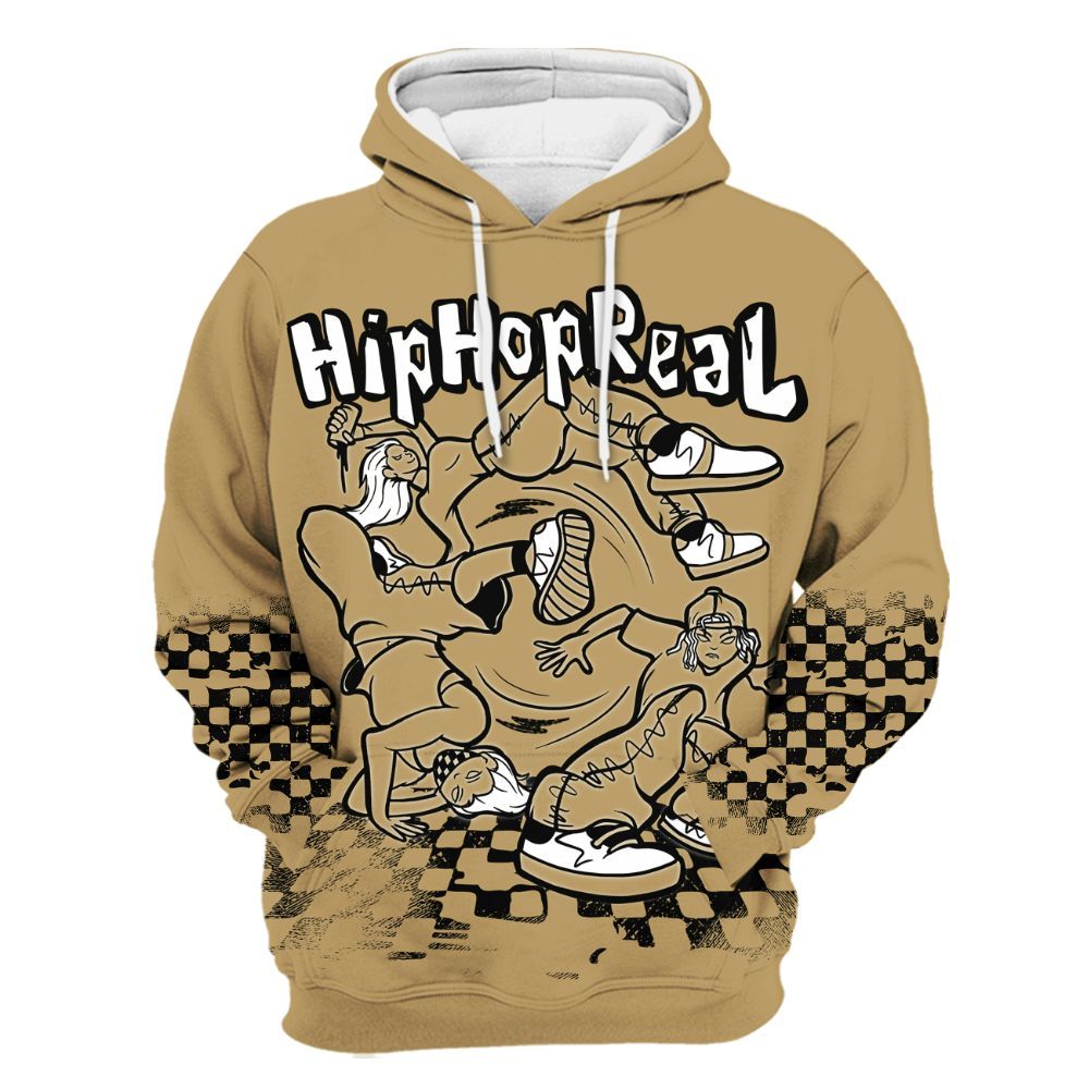 Hoodie To Match Black LD 1000 - Feel Life Street Style All Over Print