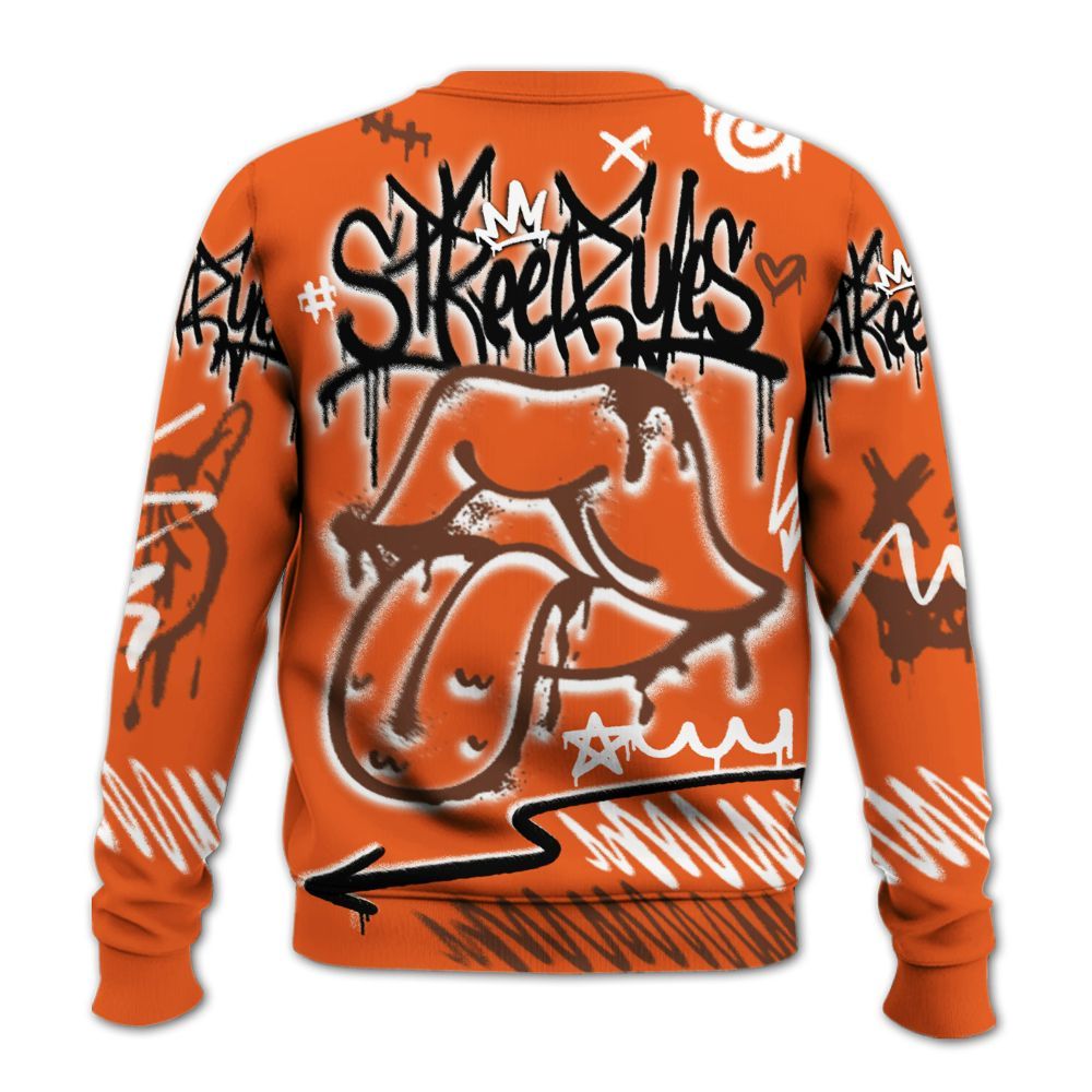 Sweatshirt To Match High OG Starfish 1s - Break Rules Streetwear All Over Print